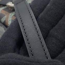 Pre Owned Goyard Cupvert Black Pvc Leather Size Pm