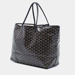 مملوكة مسبقًا Goyard Black Goyardine Saint Louis GM