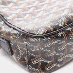 مملوكة مسبقًا Goyard Cap Vert Pm Shoulder Bag In Coated Canvas And Leather Black/Multicolor