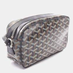 مملوكة مسبقًا Goyard Cap Vert Pm Shoulder Bag In Coated Canvas And Leather Black/Multicolor