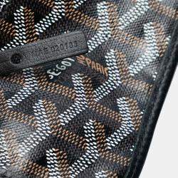 مملوكة مسبقًا Goyard Black Goyardine Saint Louis GM
