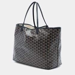 مملوكة مسبقًا Goyard Black Goyardine Saint Louis GM