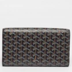 مملوكة مسبقًا حقيبة كلتش جويارد مونت كارلو بوا كانفاس أزرق مقوى