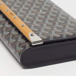 مملوكة مسبقًا حقيبة كلتش جويارد مونت كارلو بوا كانفاس أزرق مقوى