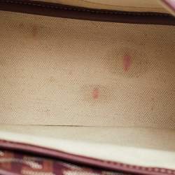 Pre Owned حقيبة ظهر غويارد ألبين صغيرة جلد و قماش مقوى غوياردين أسود