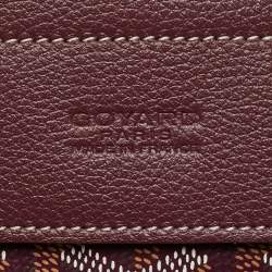 Pre Owned حقيبة ظهر غويارد ألبين صغيرة جلد و قماش مقوى غوياردين أسود