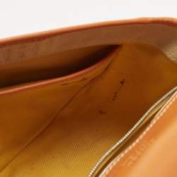 Pre Owned حقيبة جويارد بلفدر كانفاس مقوى طباعة شيفرون برتقالية