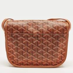 Pre Owned حقيبة جويارد بلفدر كانفاس مقوى طباعة شيفرون برتقالية