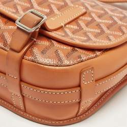 Pre Owned حقيبة جويارد بلفدر كانفاس مقوى طباعة شيفرون برتقالية