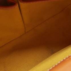 Pre Owned حقيبة جويارد بلفدر كانفاس مقوى طباعة شيفرون برتقالية