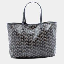 Pre Owned Goyard Black Goyardine Saint Louis PM