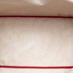 Pre Owned Goyard Red Goyardine Saint Louis GM