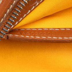 Pre Owned Goyard Black Goyardine Sac Cap Vert