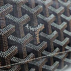 Pre Owned Goyard Black Fabric Baren