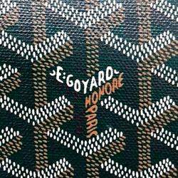 Pre Owned Goyard Black Brown PVC Senna GM