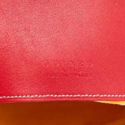 Pre Owned Goyard Red Goyardine Senat MM