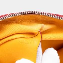 Pre Owned Goyard Red Goyardine Senat MM