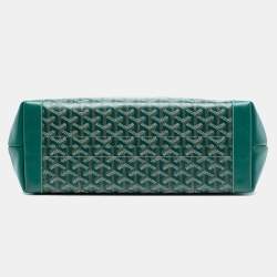 Pre Owned Goyard Green Goyardine Bellechasse PM