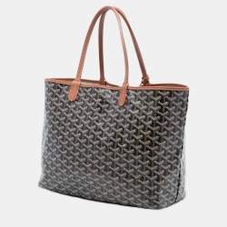 مملوكة مسبقًا Goyard Black Goyardine Saint Louis PM