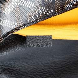 Pre Owned Goyard Black Goyardine Sainte Marie MM
