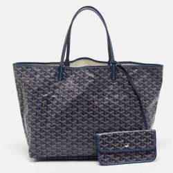 مملوكة مسبقًا حقيبة يد توتس جويارد سانت لويس قماش جوياردين مغلف باللون الأزرق GM