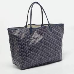 مملوكة مسبقًا حقيبة يد توتس جويارد سانت لويس قماش جوياردين مغلف باللون الأزرق GM