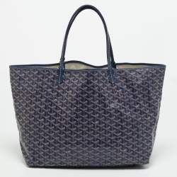 مملوكة مسبقًا حقيبة يد توتس جويارد سانت لويس قماش جوياردين مغلف باللون الأزرق GM