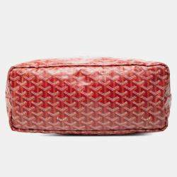 Pre Owned حقيبة يد توتس جويارد سان لويس جويا ردين أحمر صغيرة