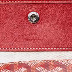 Pre Owned حقيبة جويرد سانت لويس جويردين حمراء كبيرة GM