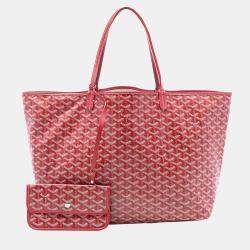 Pre Owned حقيبة جويرد سانت لويس جويردين حمراء كبيرة GM