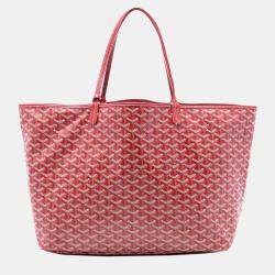 Pre Owned حقيبة جويرد سانت لويس جويردين حمراء كبيرة GM