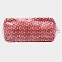 Pre Owned حقيبة جويرد سانت لويس جويردين حمراء كبيرة GM