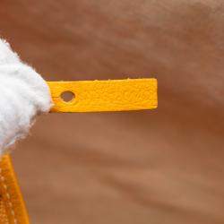 Pre Owned حقيبة يد جويارد سان لوي قماش جويردين صفراء كبيرة GM