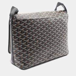 مملوكة مسبقًا Goyard Black Goyardine Capetien MM Messenger Bag