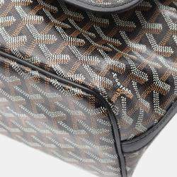 مملوكة مسبقًا Goyard Black Goyardine Capetien MM Messenger Bag