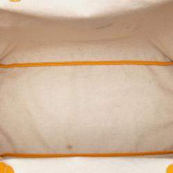 Pre Owned Goyard Yellow Goyardine Saint Louis GM