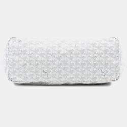 Pre Owned Goyard White Goyardine Saint Louis PM