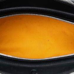 Pre Owned Goyard Black Goyardine Boeing 30