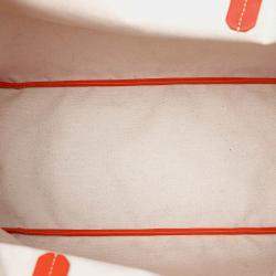 Pre Owned Goyard Orange Goyardine Saint Louis PM