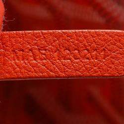 Pre Owned Goyard Orange Goyardine Saint Louis PM