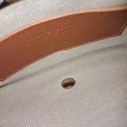 Pre Owned Goyard Brown PVC Plume