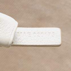 Pre Owned Goyard White Goyardine Saint Louis PM