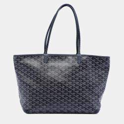مملوكة مسبقًا Goyard Blue Goyardine Artois MM