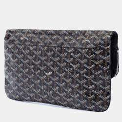 مملوكة مسبقًا Goyard Black Goyardine Sainte Marie MM