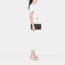 مملوكة مسبقًا Goyard Black Goyardine Sainte Marie MM