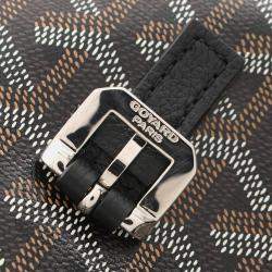 Pre Owned حقيبة كتف جويارد Capesian MM متعددة الألوان جلد قماش مغلفة بالشمع سوداء