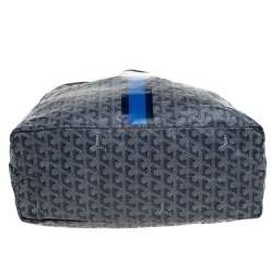 Pre Owned Goyard Grey Coated Canvas Saint Louis Tote
