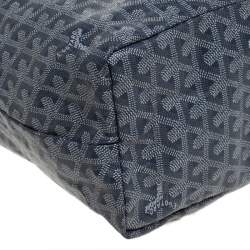 Pre Owned Goyard Grey Coated Canvas Saint Louis Tote