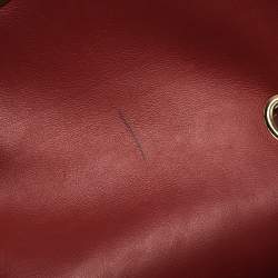 Pre Owned Goyard Red Goyardine Coated Canvas 223 PM Bag