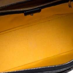Pre Owned Goyard Black Goyardine Coated Canvas Marie Galante MM Bag